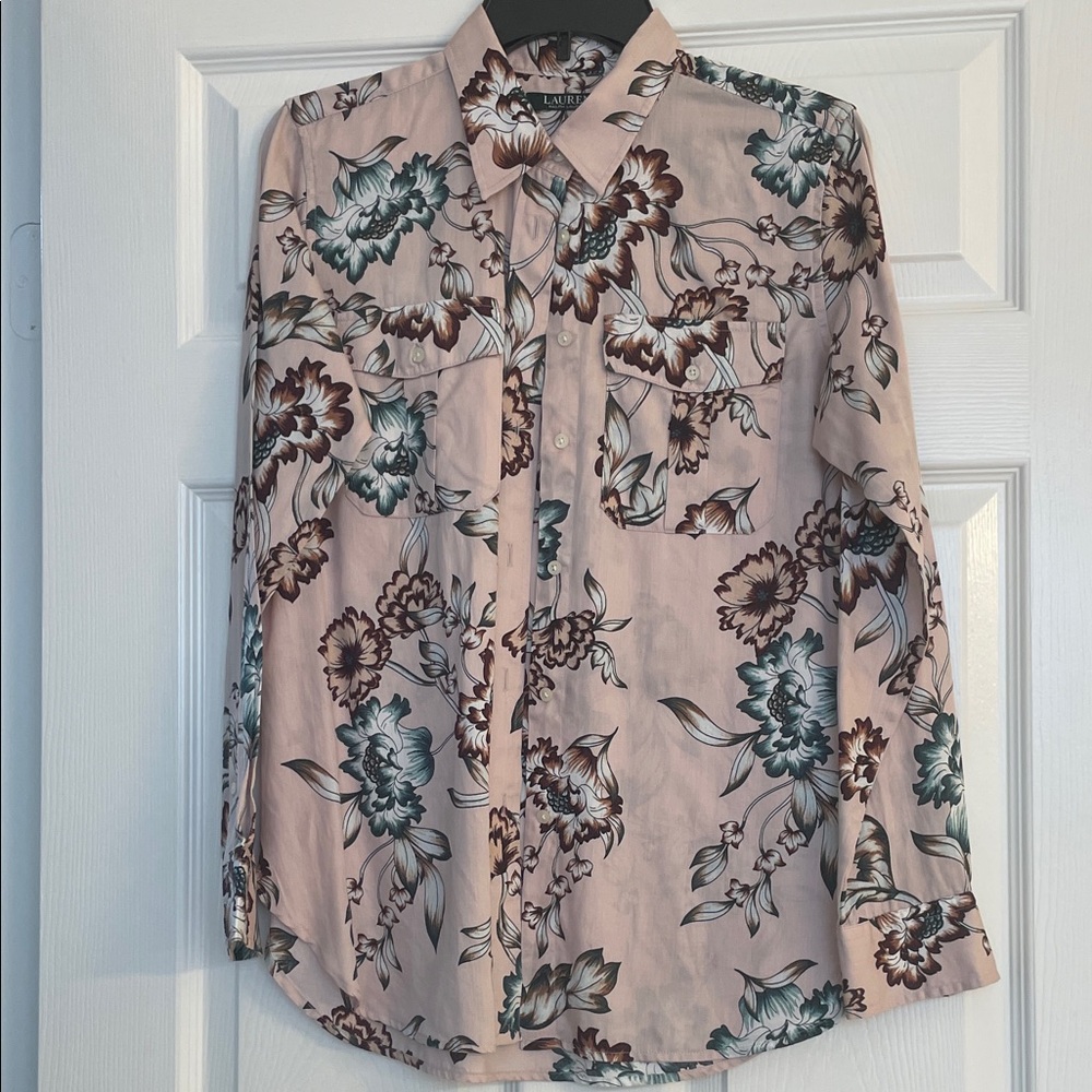 Ralph Lauren Floral Print Women's Shirt